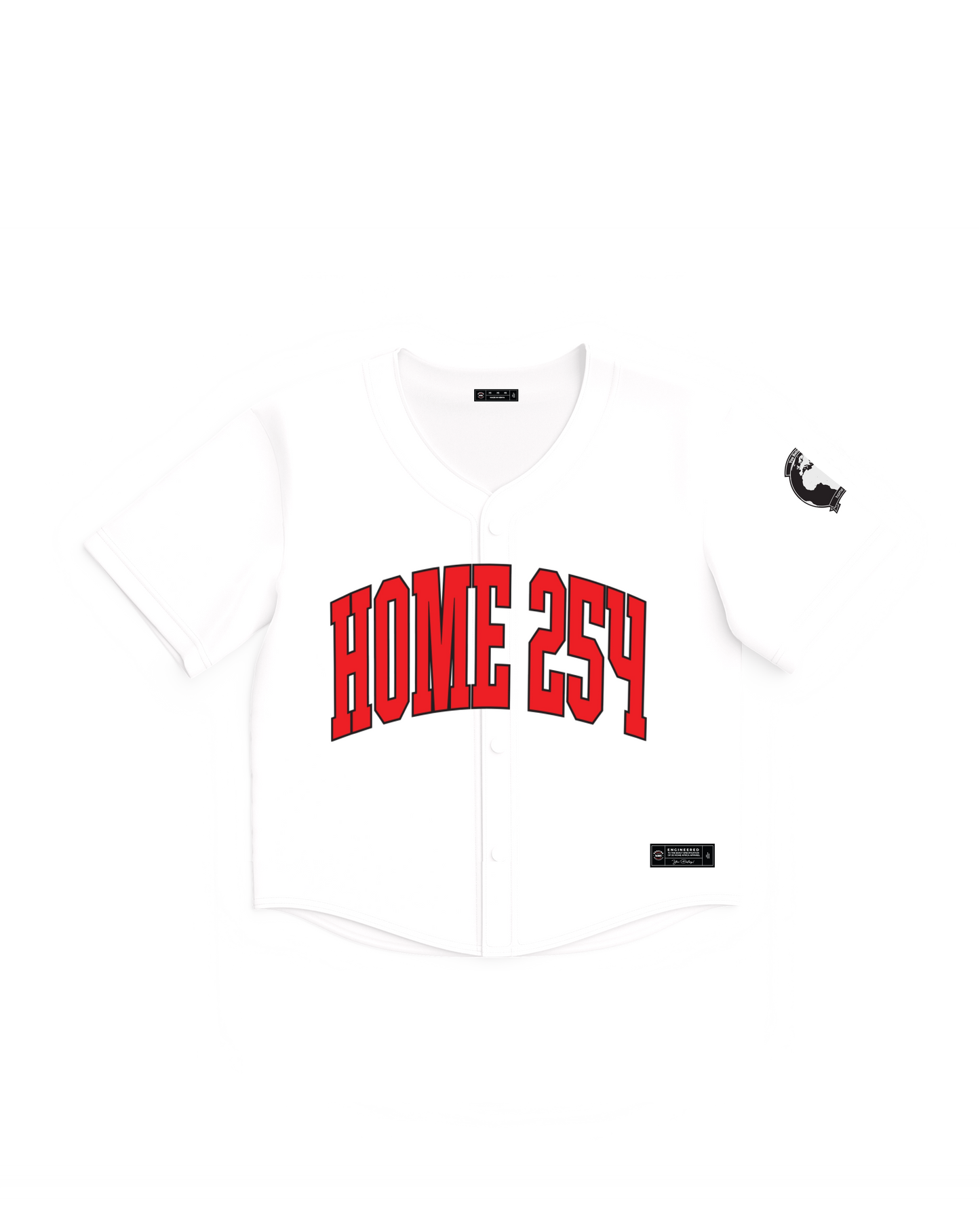 Casual Baseball Shirt - White