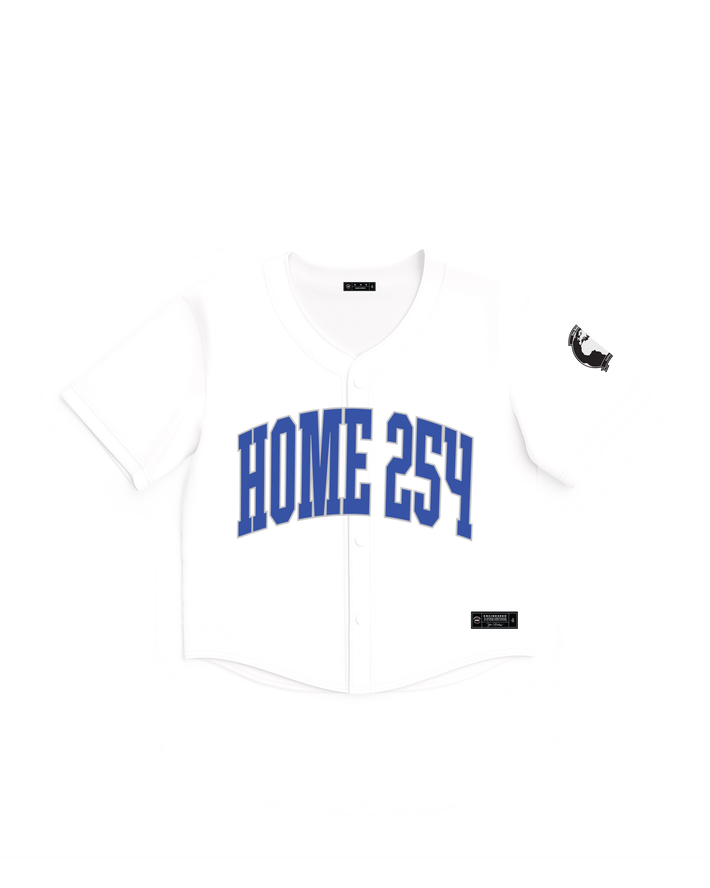 Casual Baseball Shirt - White