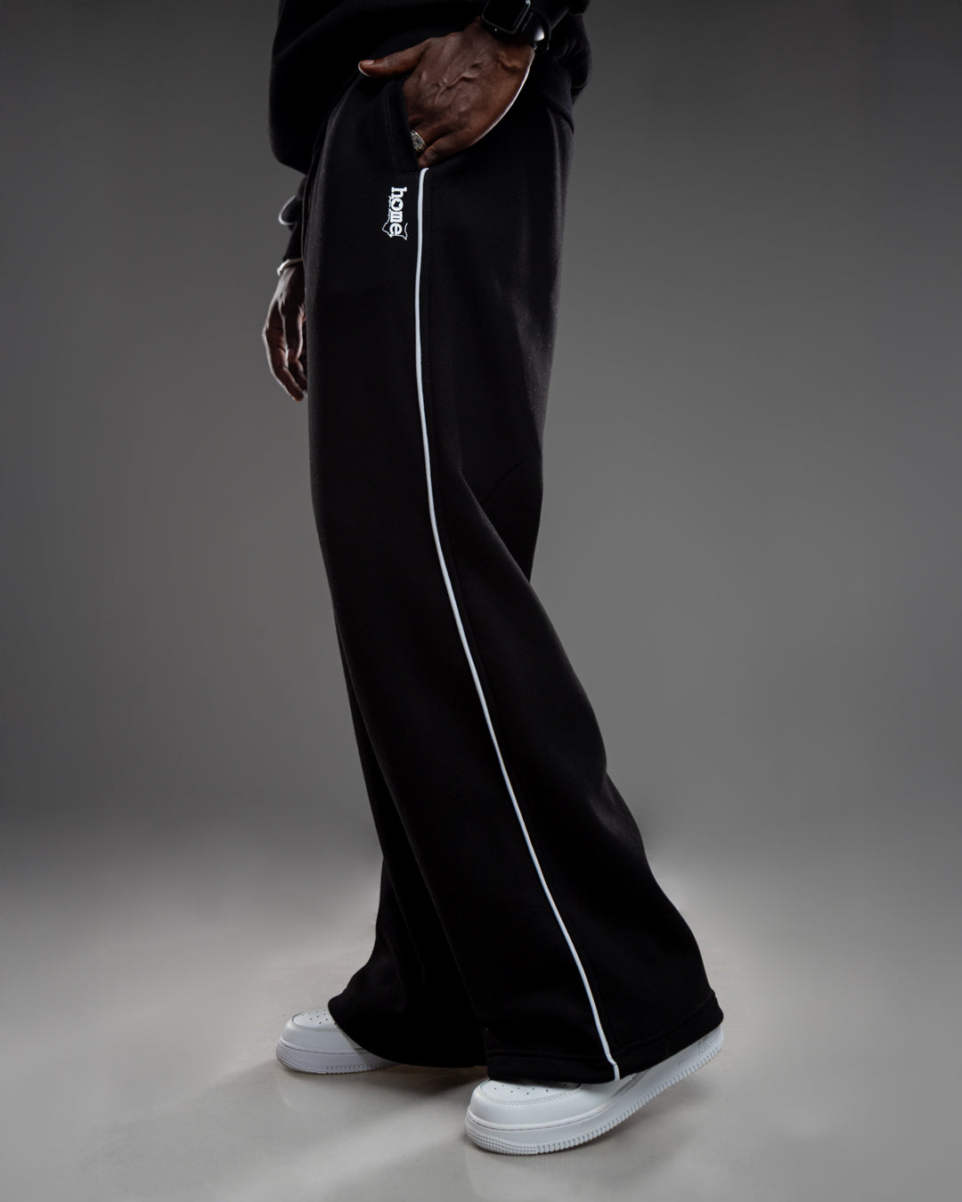 Cher Pants - Black (Heavy Velvet Fabric)