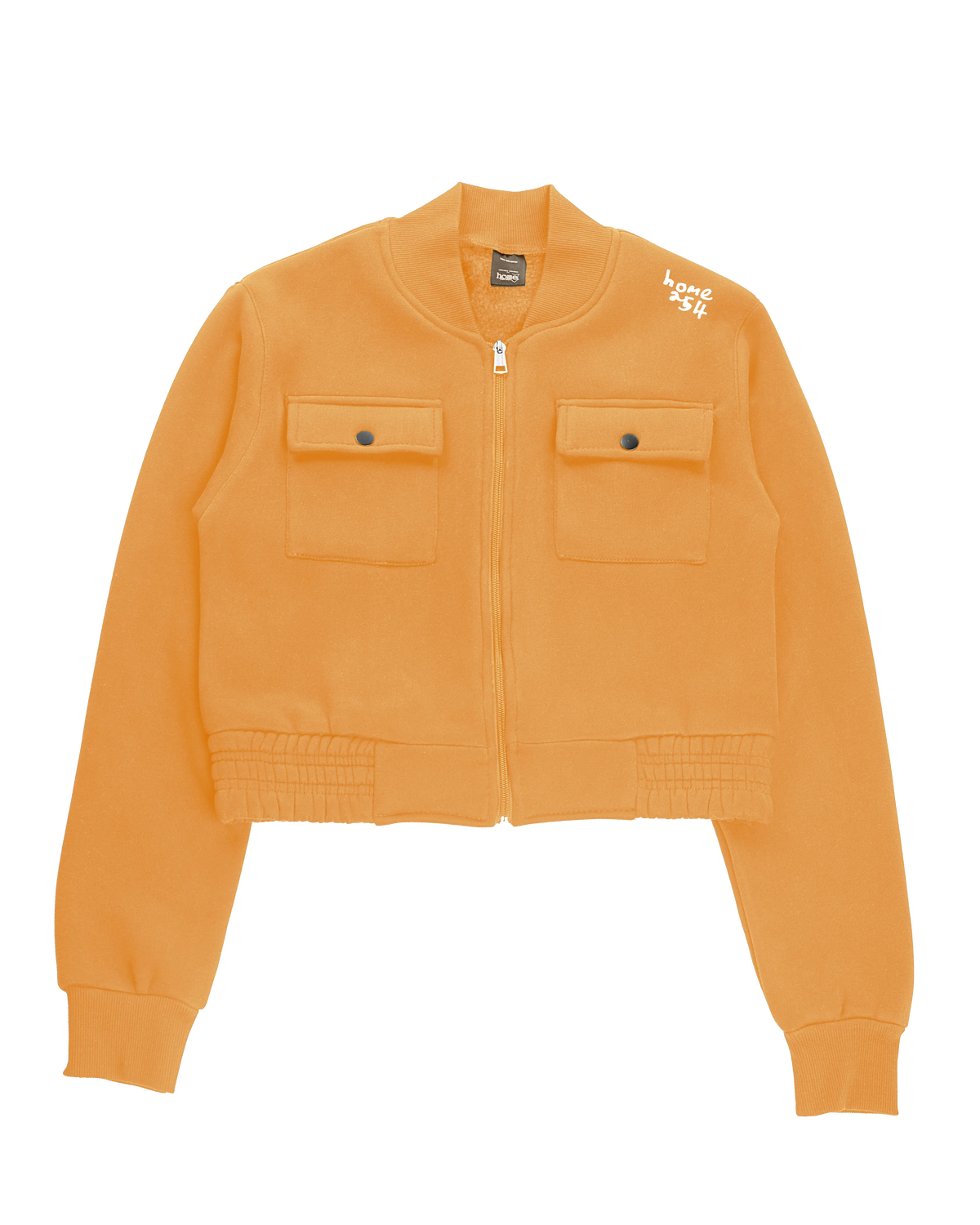 Cropped Kami Jacket - Mustard Yellow (Heavy Velvet Fabric)