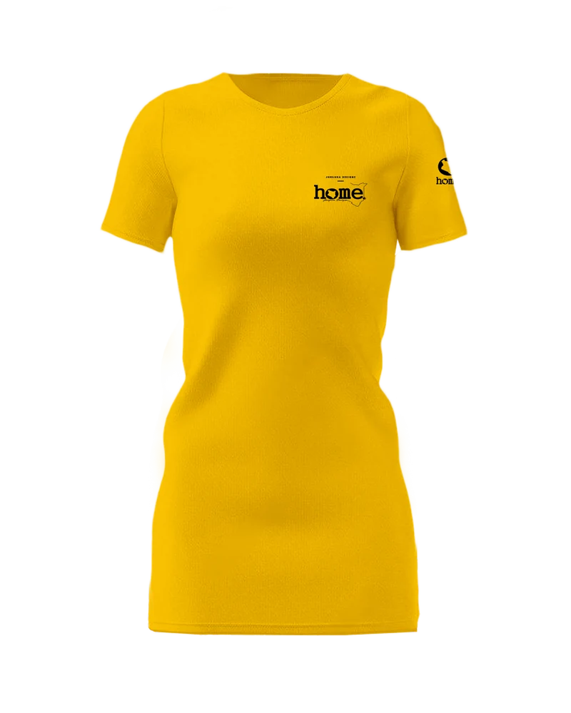 T-Shirt Dress - Mustard Yellow