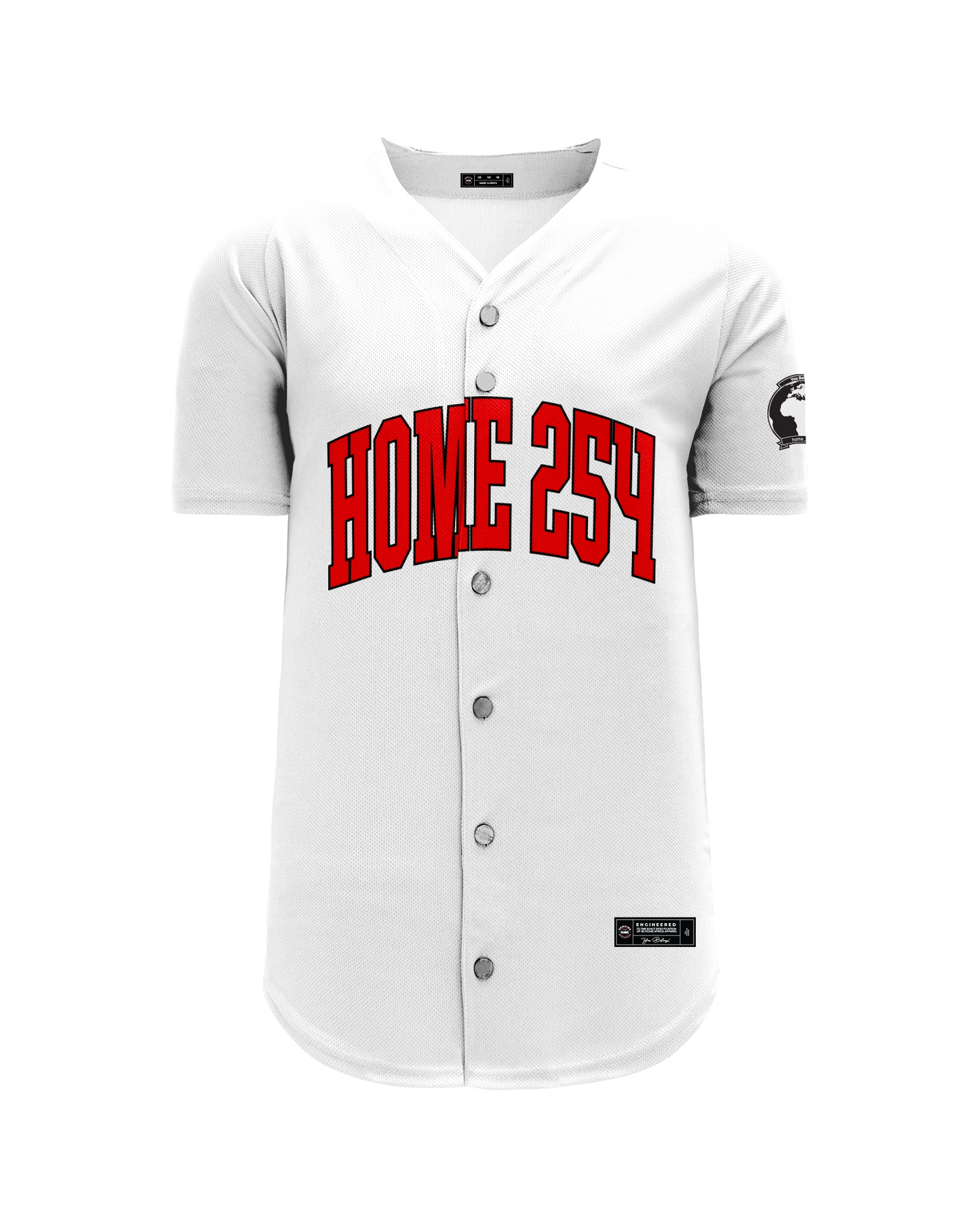 Casual Baseball Shirt - White