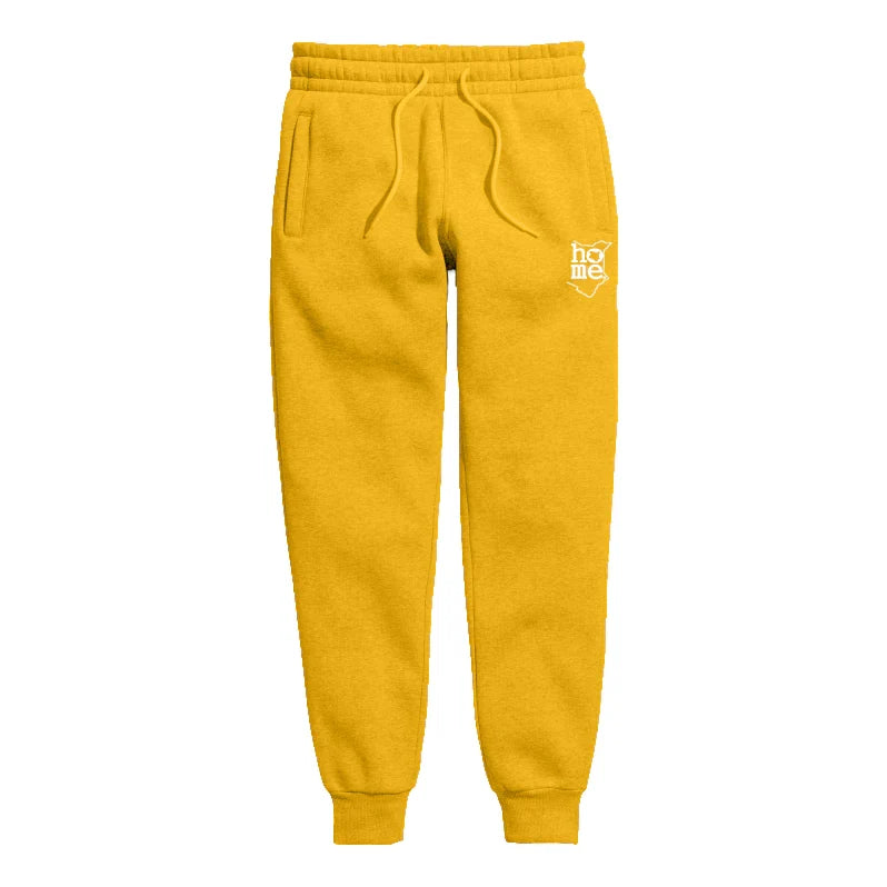 Mens Sweatpants - Mustard Yellow (Heavy Velvet Fabric)