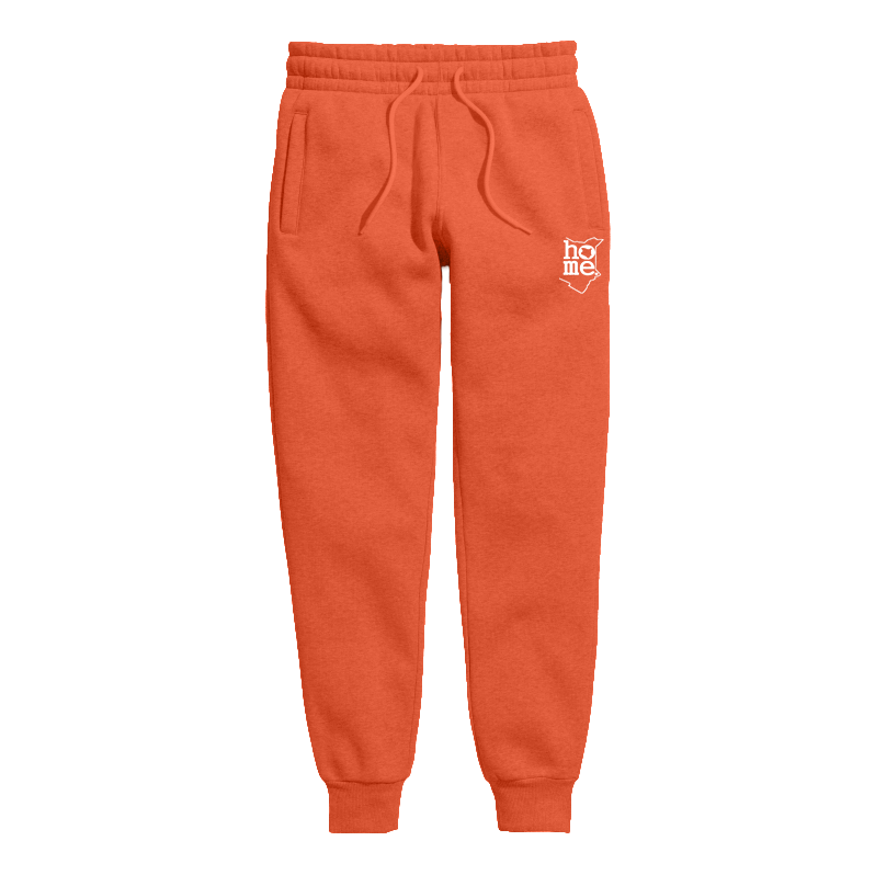 Womens Sweatpants - Orange (Heavy Velvet Fabric)