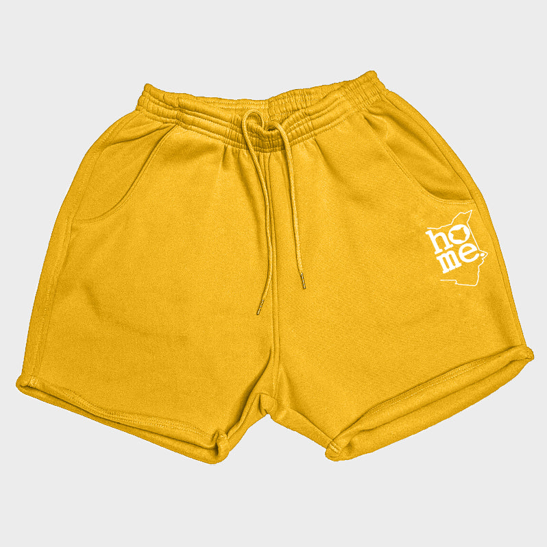 Women's Booty Shorts - Mustard Yellow (Heavy Velvet Fabric)
