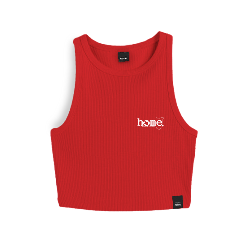 Cheeky Racer Vest Top - Red
