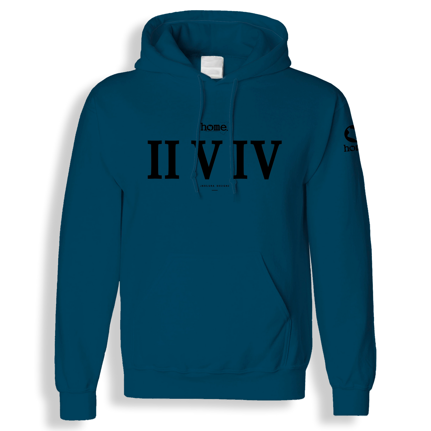 Hoodie - Teal Blue (Heavy Fabric)
