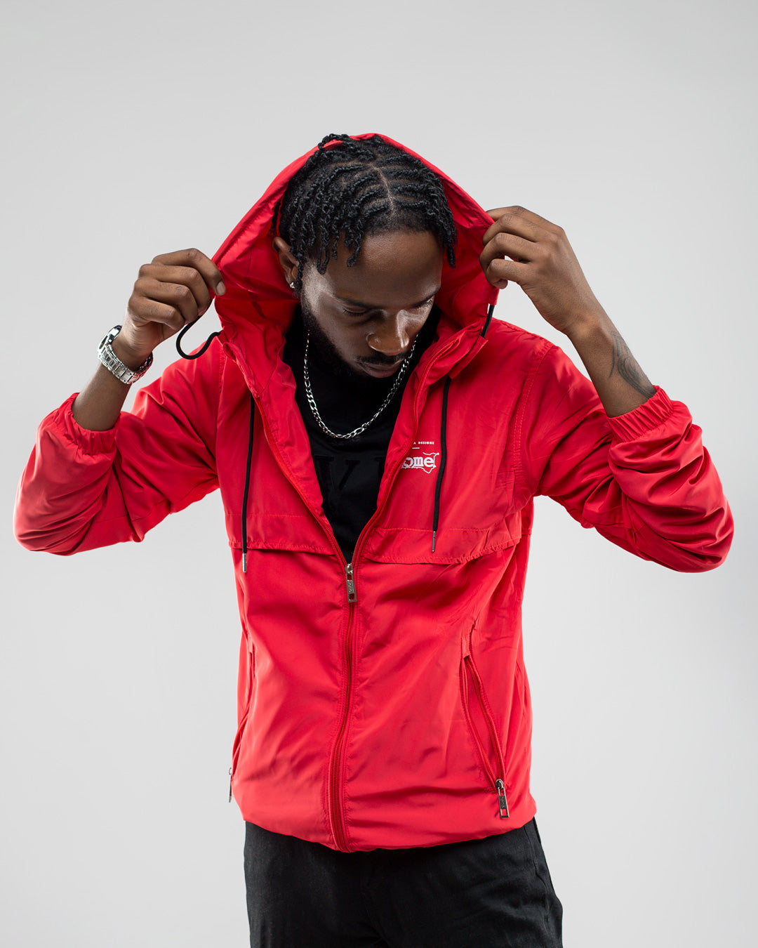Zuma Bomber Jacket - Red