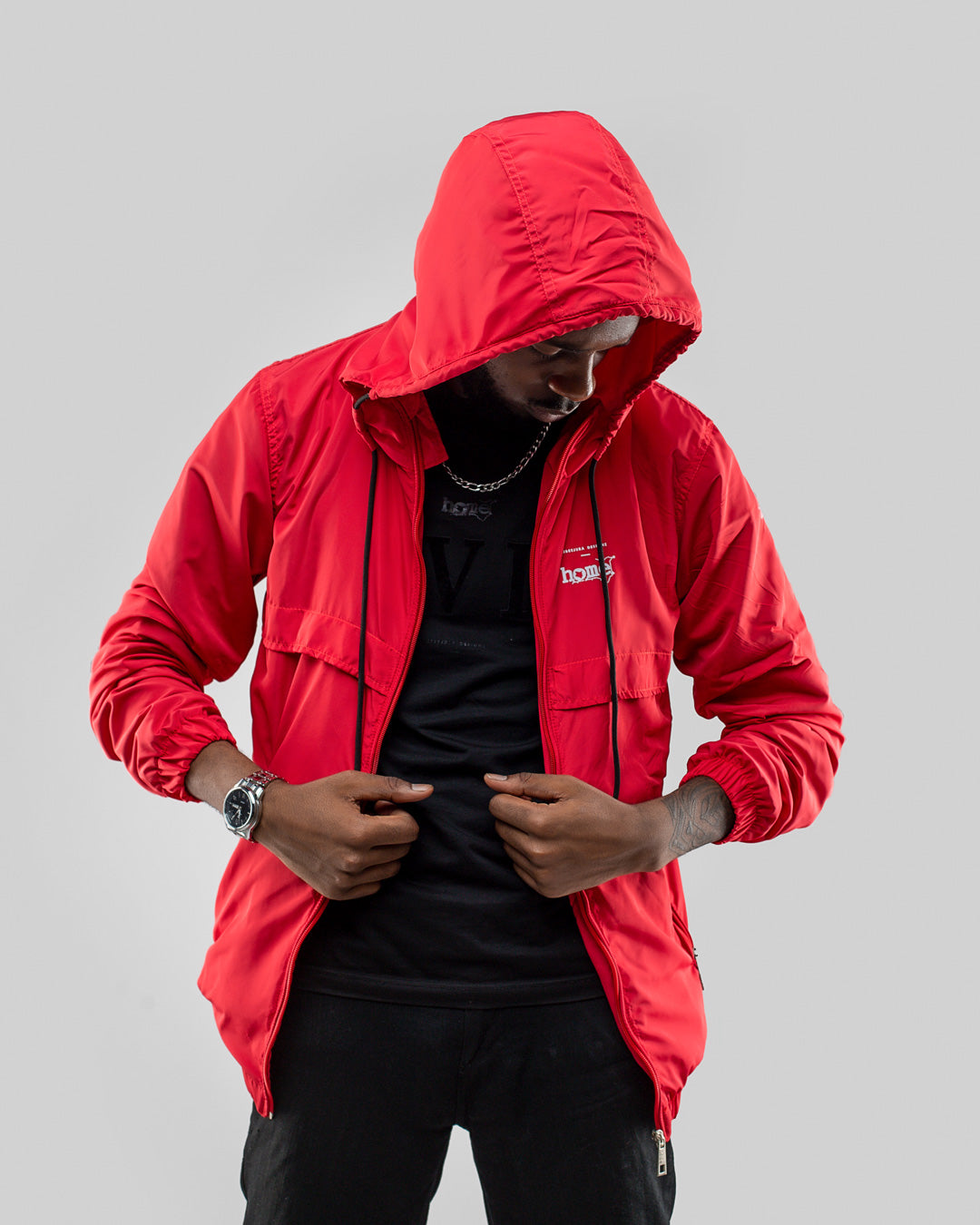 Zuma Bomber Jacket - Red