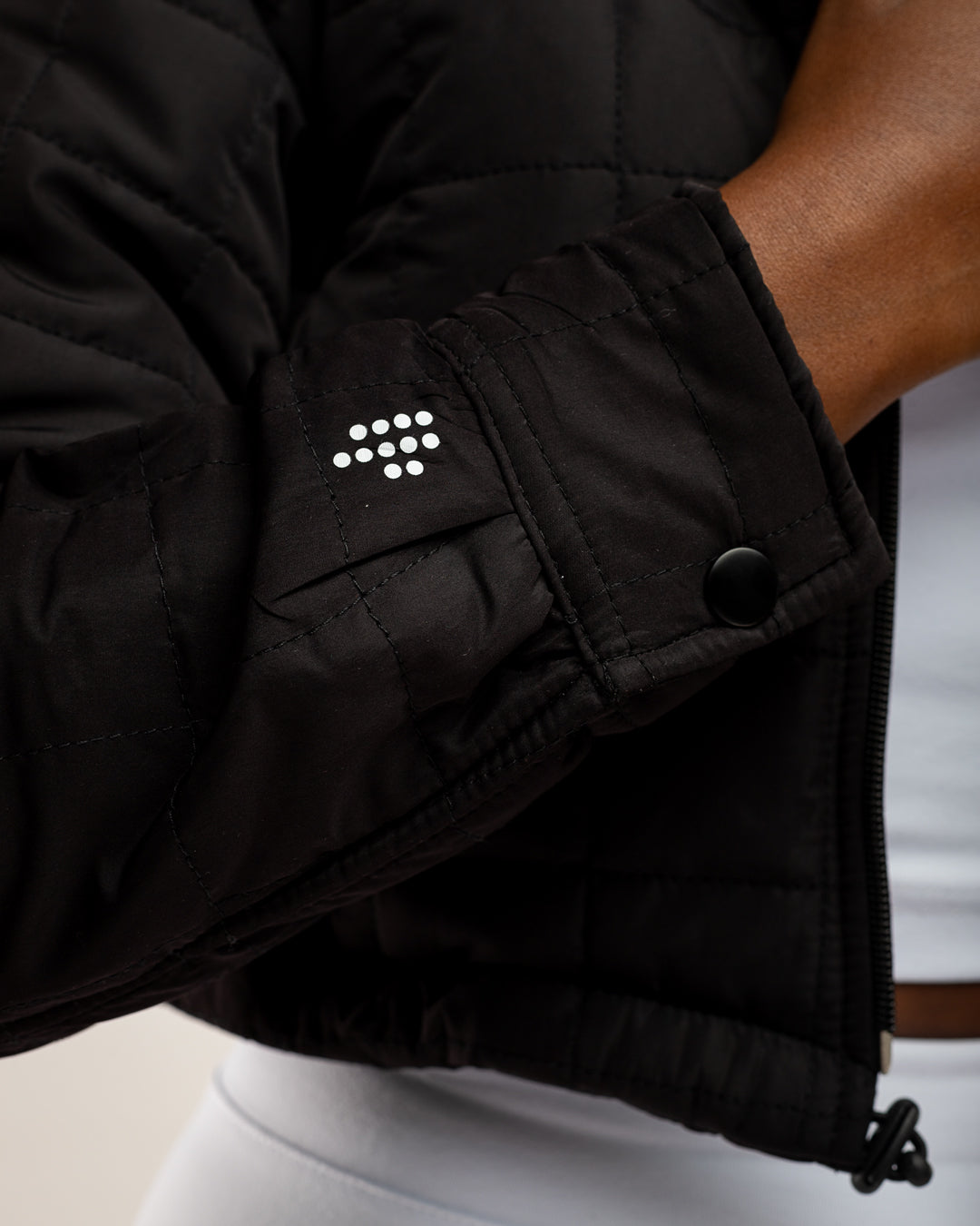 Cropped Luxe Jacket - Black