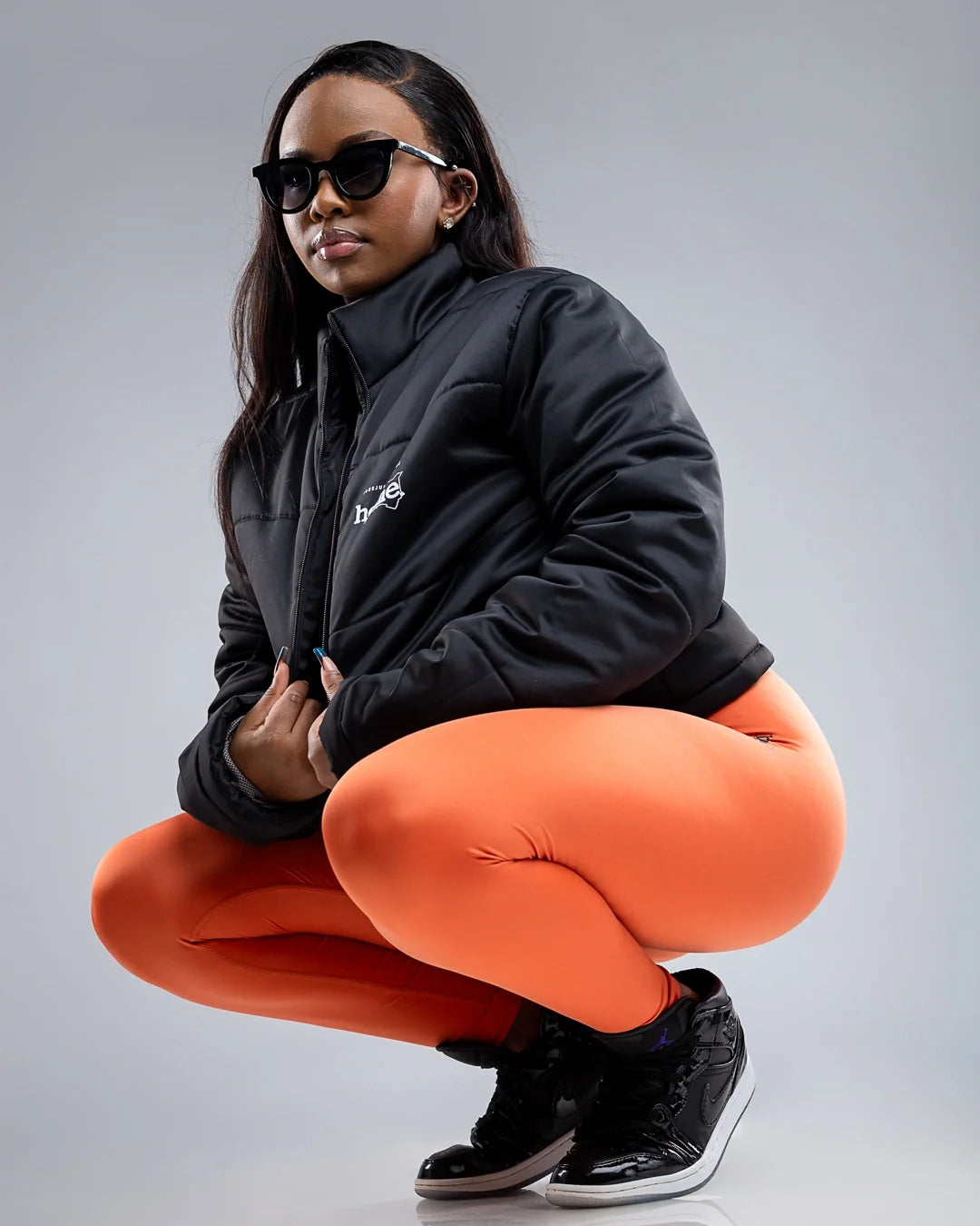 Puffer Jacket - Black