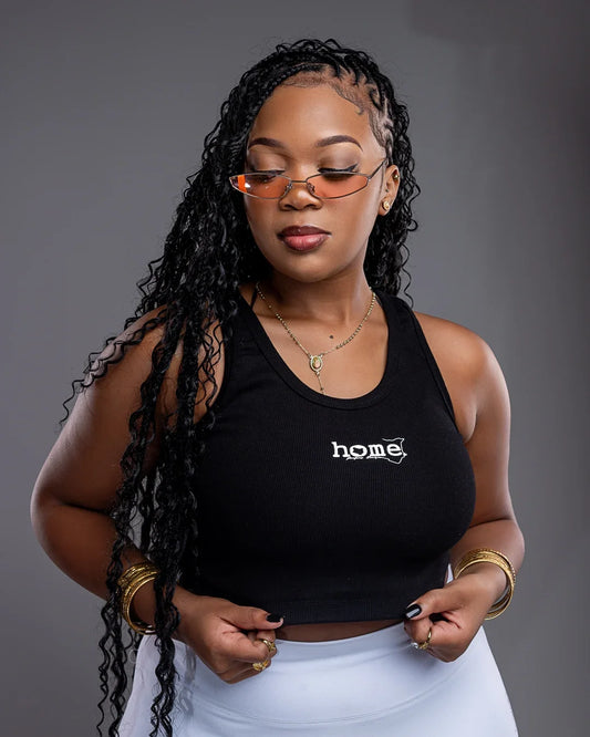 Mushie Vest Top - Black