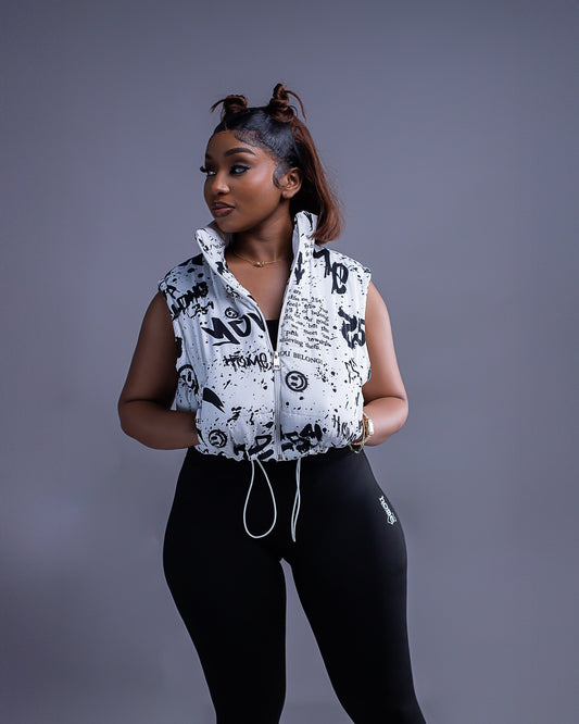 Ink Riot Cropped Luna Jacket
