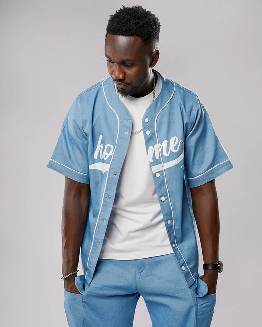 Aero Baseball Shirt – Denim Air