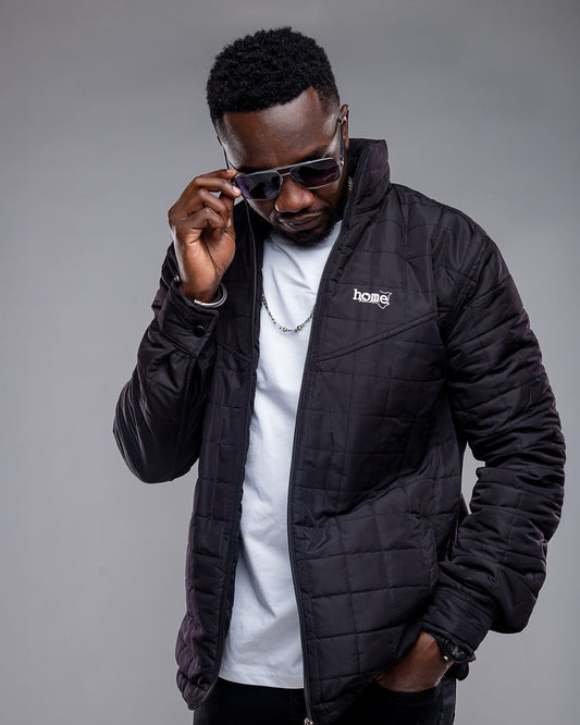 Long Luxe Jacket – Black