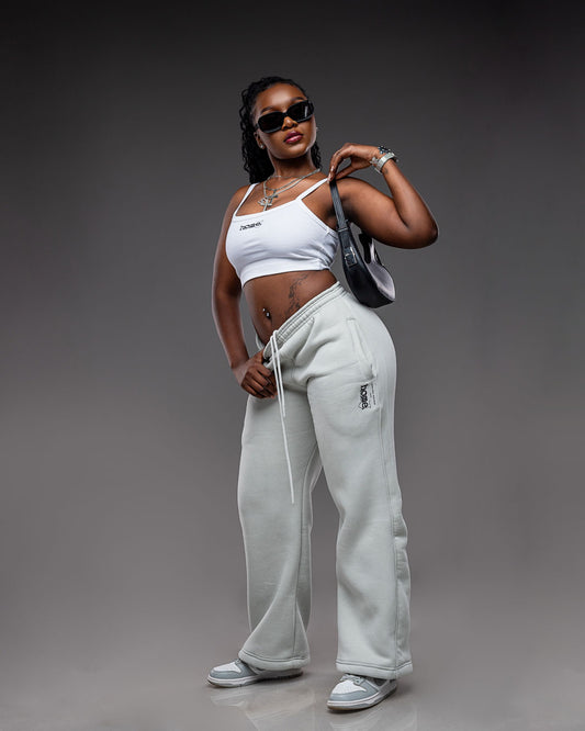Women's Cosy Pants - Silver Mist (Heavy Fabric)
