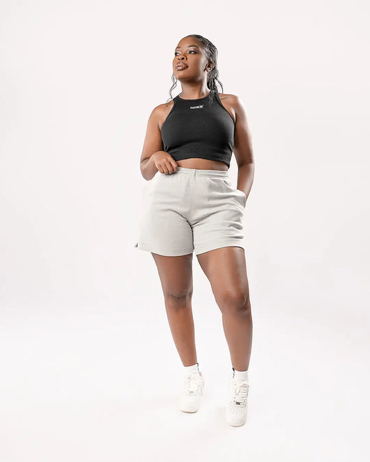 Cosy Shorts - Light Grey