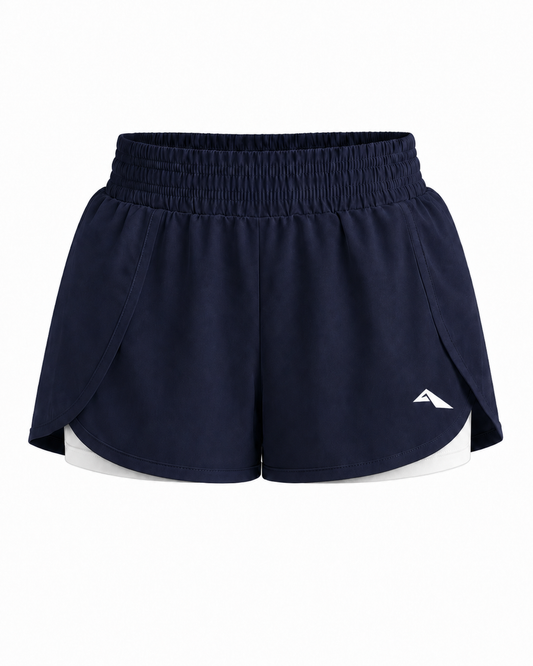 Airlite™ Sculpt Flow - Short with Liner - Navy Blue