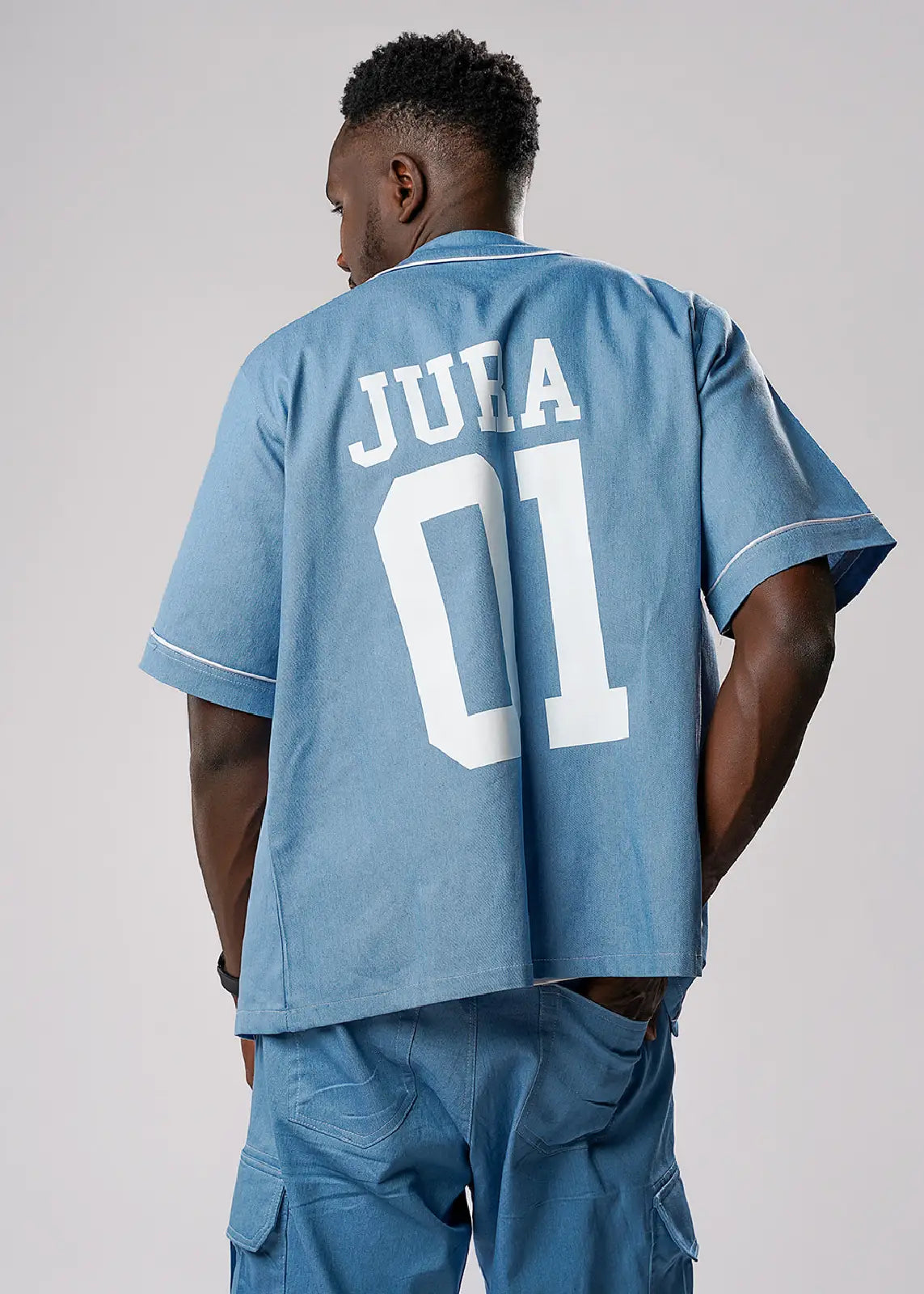Aero Baseball Shirt – Denim Air