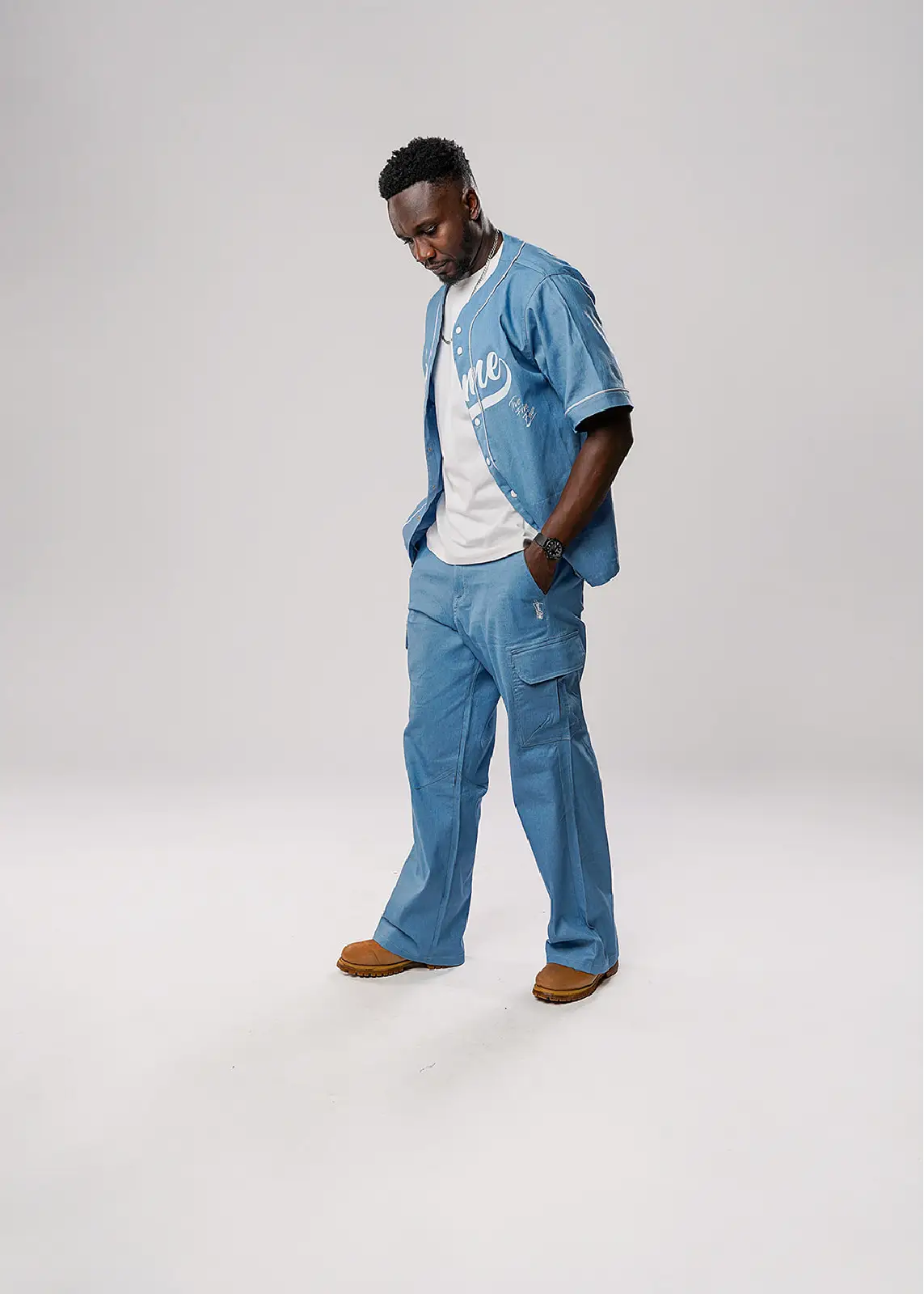 Aero Baseball Shirt – Denim Air