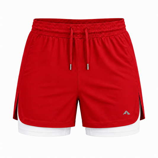 Airlite™ Liner Shorts (With Biker) - Red