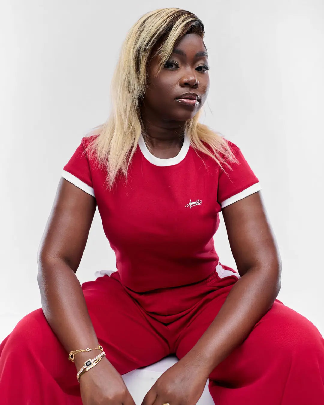 DOLLY SET - Red + White