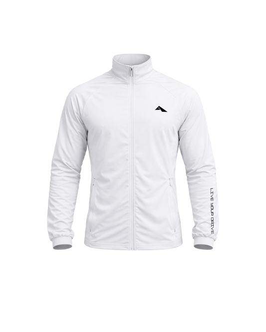 Airlite™ Retro Windbreaker (Full Length) - White