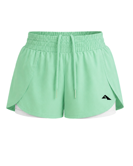 Airlite™ Sculpt Flow - Short with Liner - Mint Green