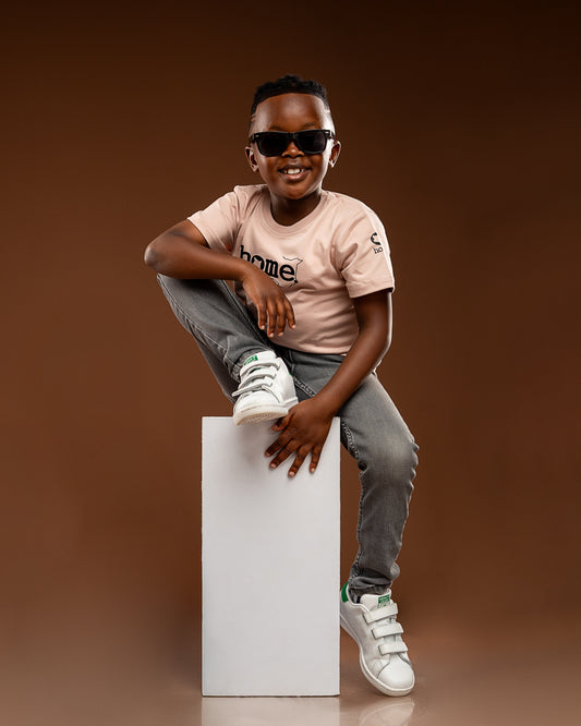 Kids T-shirt - Peach