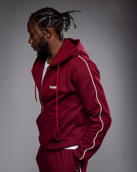 Cher Zipped Hoodie (Velvet Fabric)