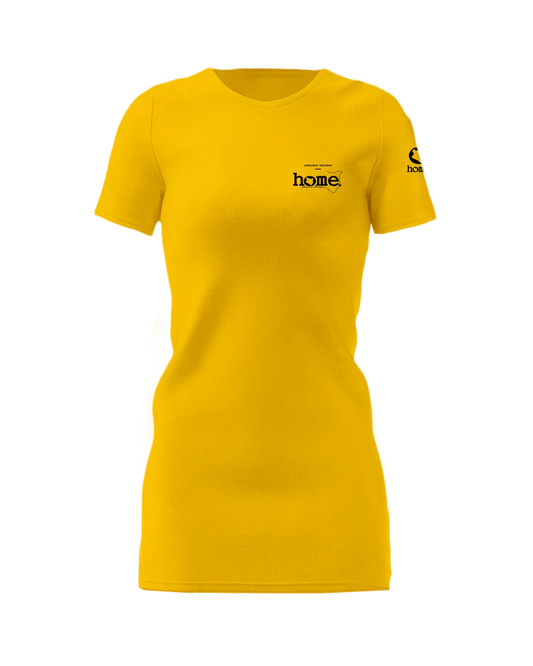 T-Shirt Dress - Mustard Yellow