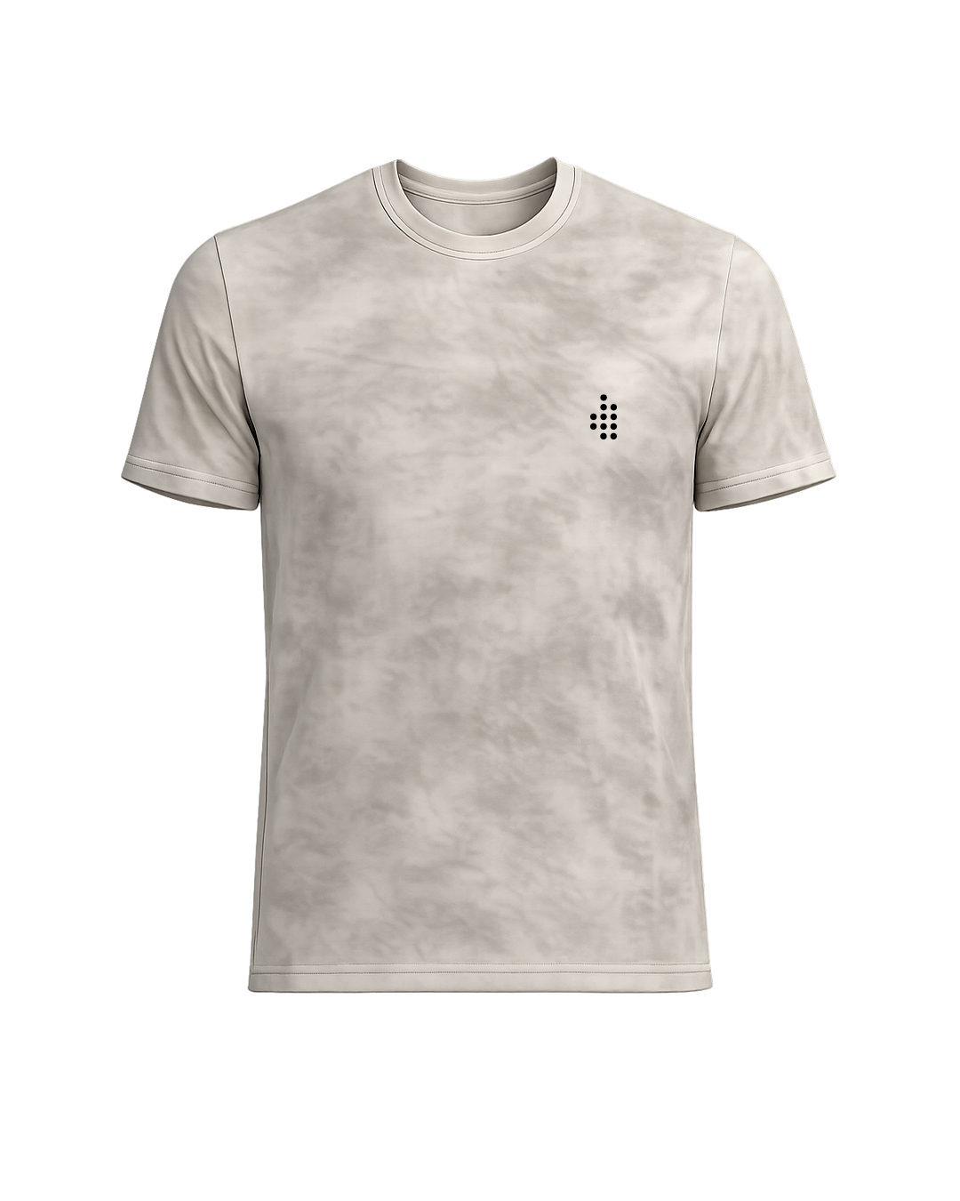 home_254 Acid Wash Tee in Creamy White