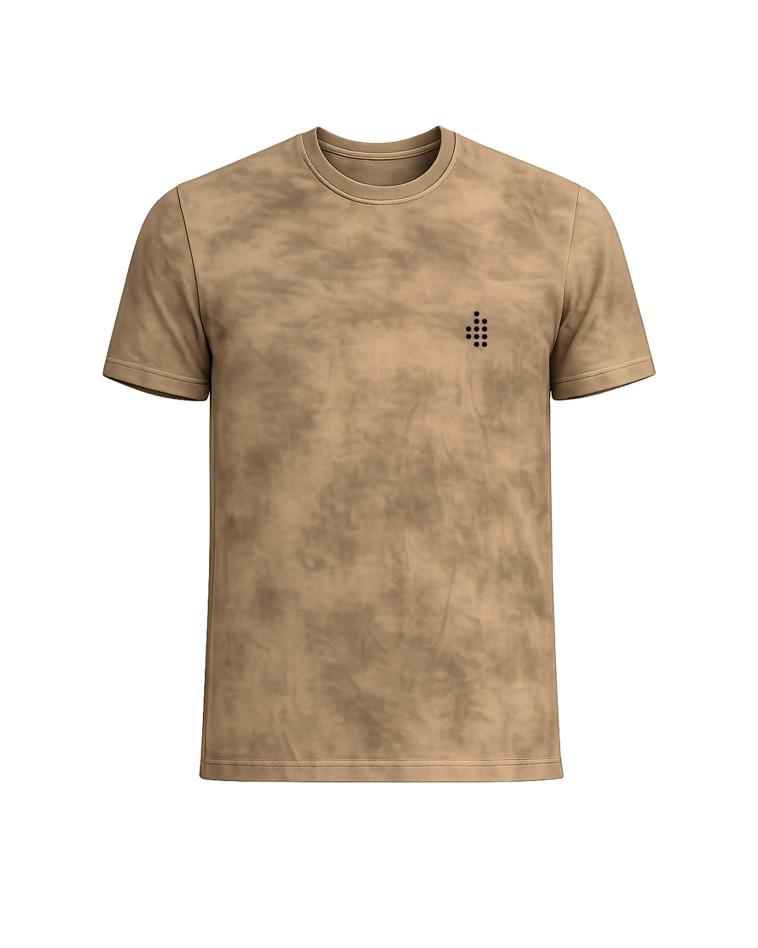 home_254 Acid Wash Tee in Sand Stone