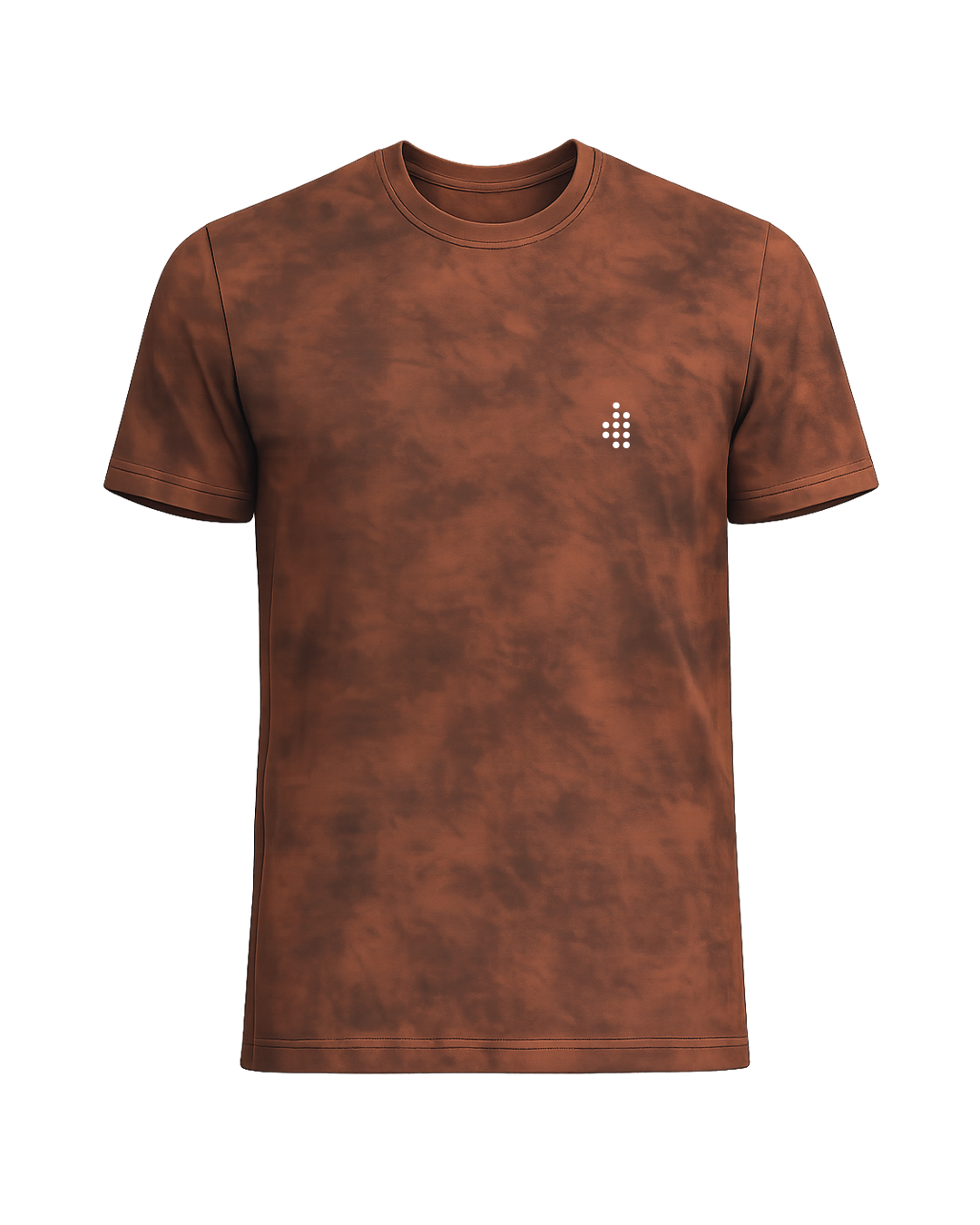 home_254 Acid Wash Tee in Chestnut