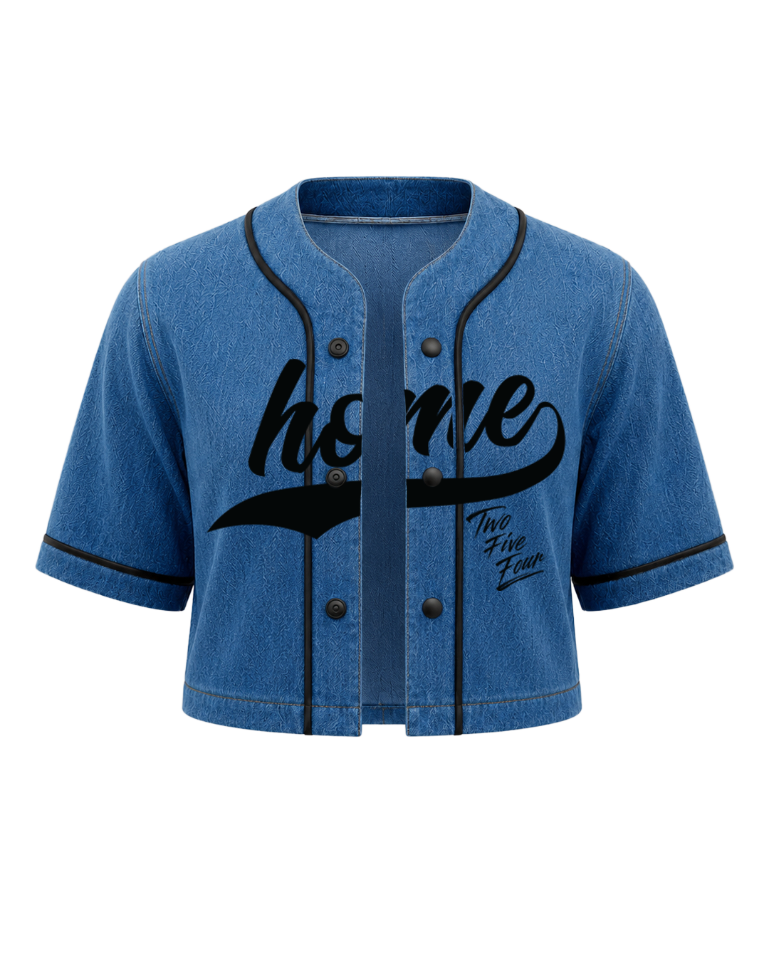 Kids Aero Baseball Shirt – Denim Air