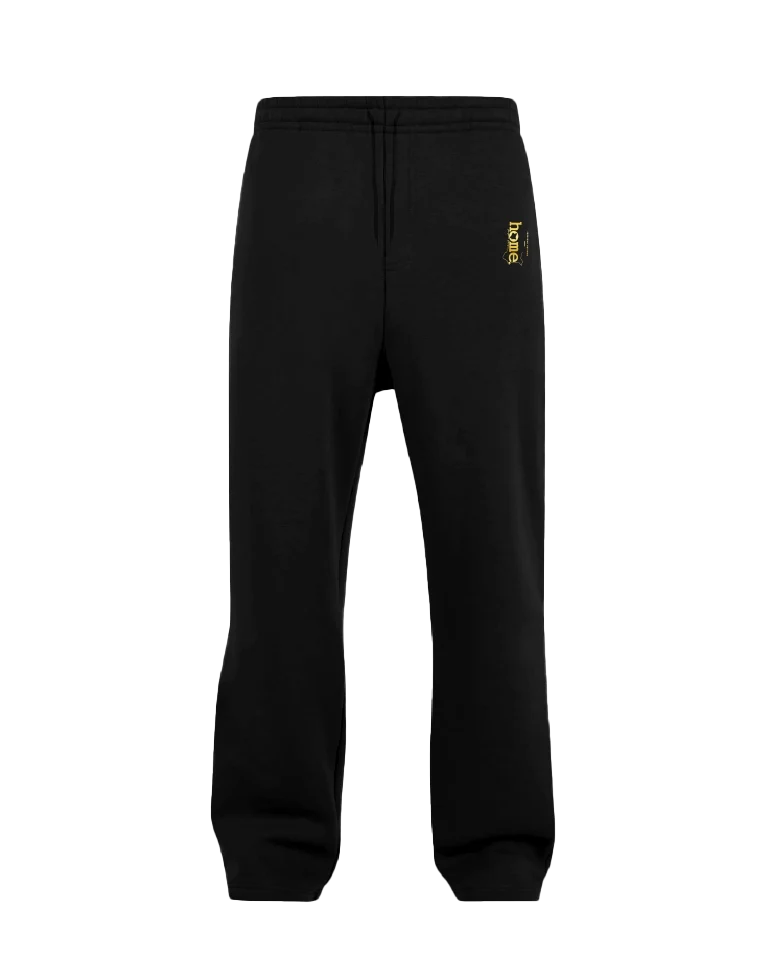 Kids Cosy Pants - Black (Heavy Velvet Fabric)