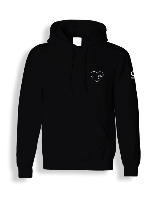 Heart Piece Hoodie -  (Heavy Fabric)