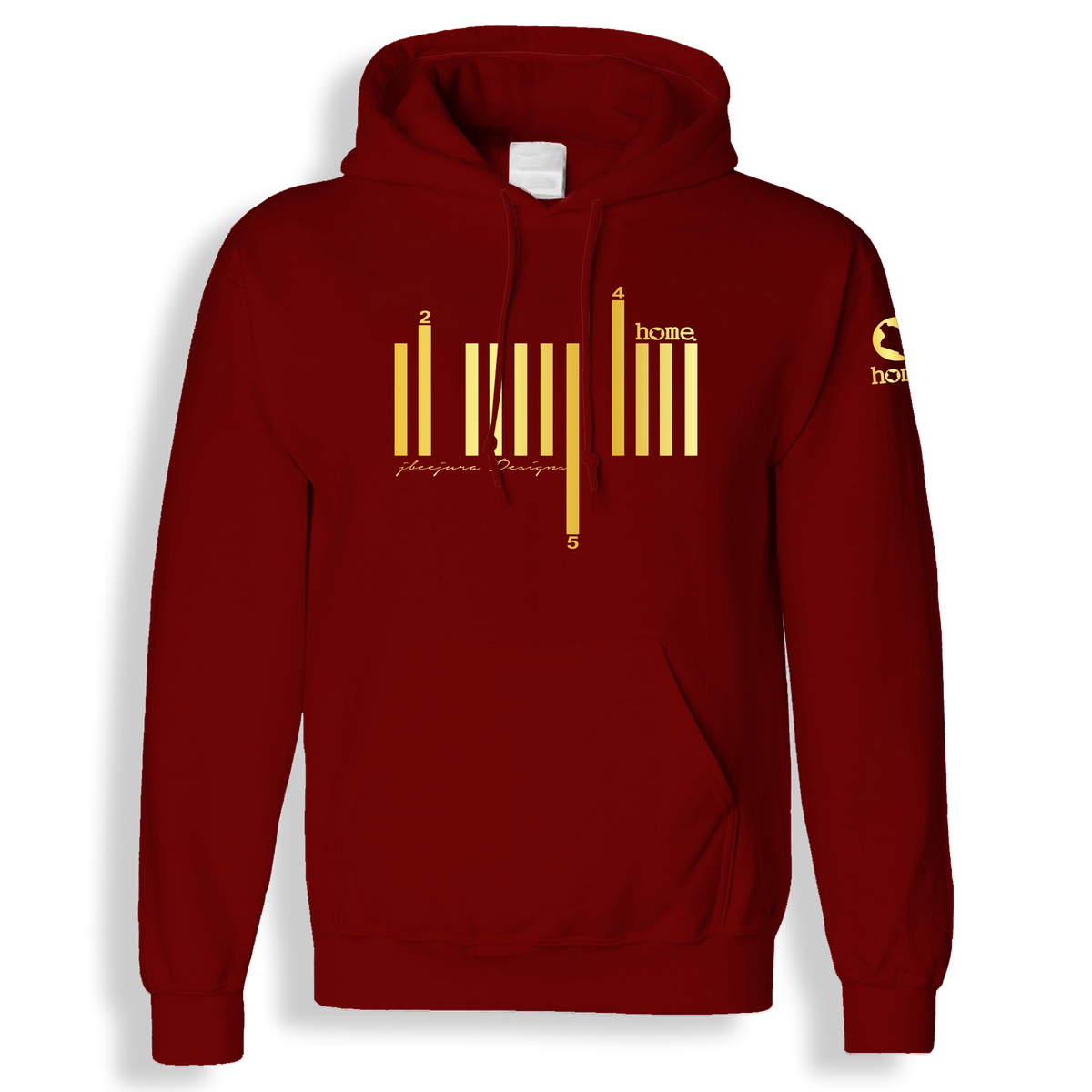 Hoodie - Maroon (Nuvetra Fabric)