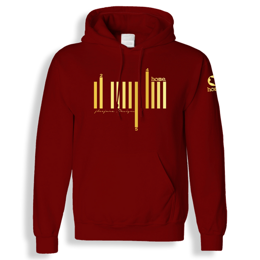 Hoodie - Maroon (Nuvetra Fabric)