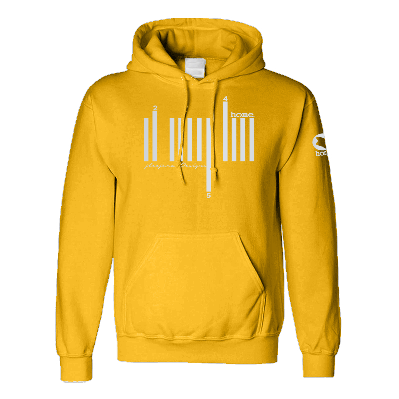 Hoodie - Mustard Yellow (Heavy Velvet Fabric)