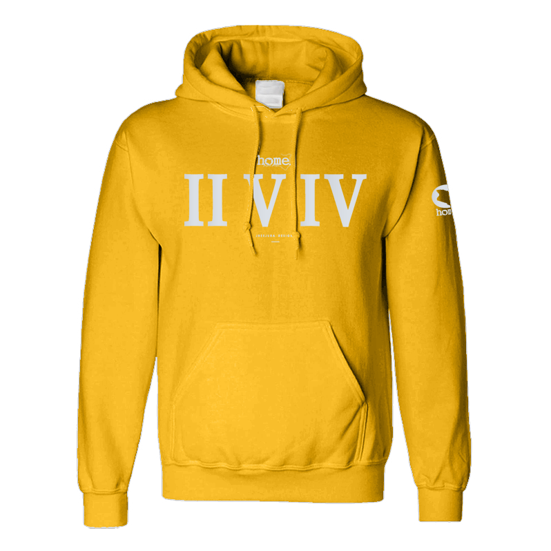 Hoodie - Mustard Yellow (Heavy Velvet Fabric)