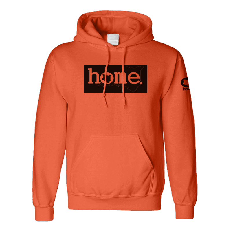 Hoodie - Orange (Heavy Velvet Fabric)