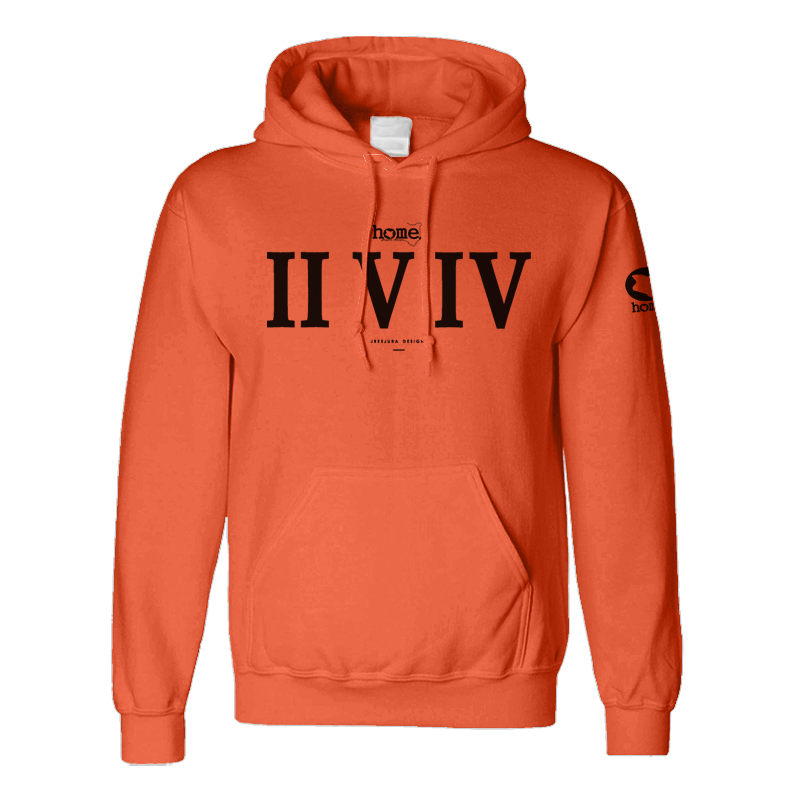 Hoodie - Orange (Heavy Velvet Fabric)