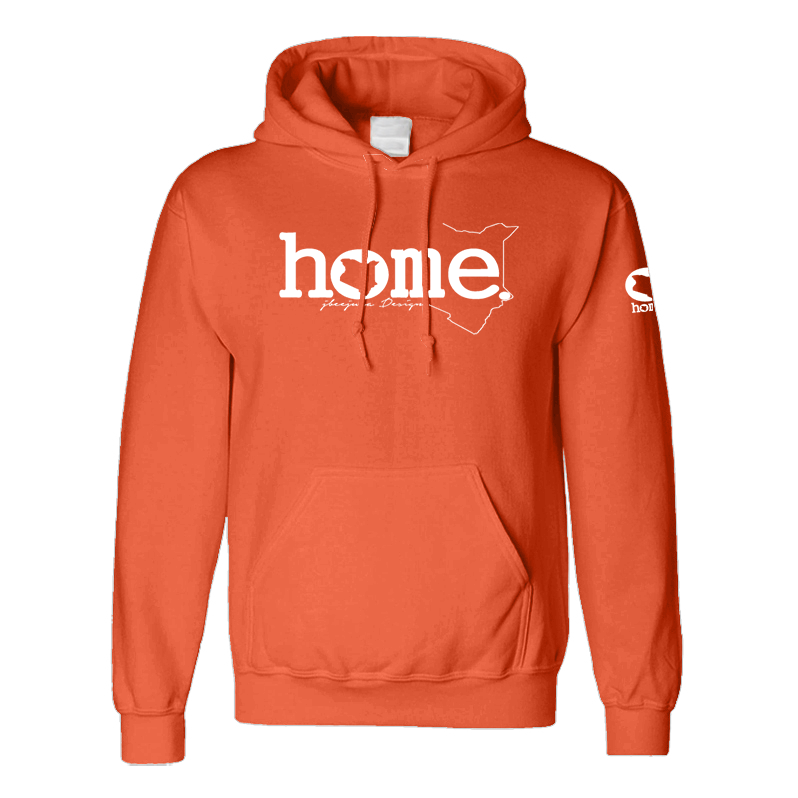 Hoodie - Orange (Heavy Velvet Fabric)