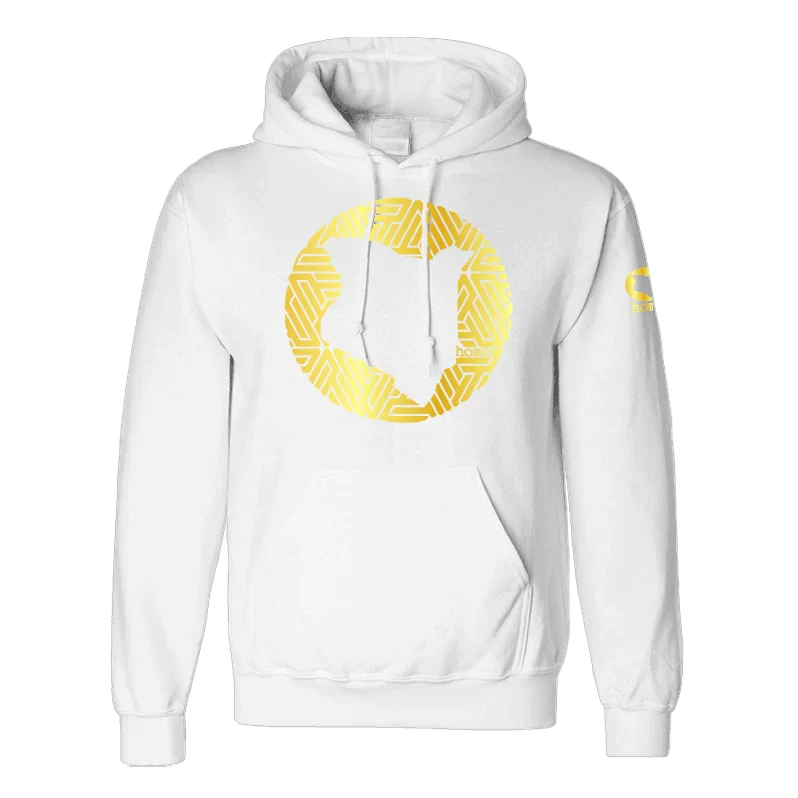 Kids Hoodie - White (Heavy Velvet Fabric)