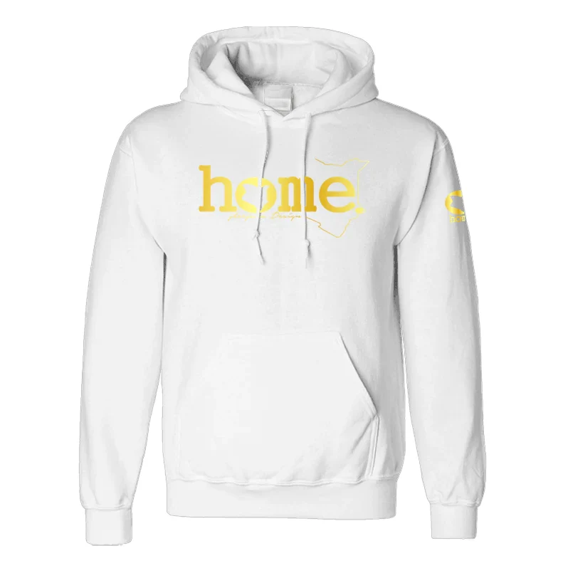Kids Hoodie - White (Heavy Velvet Fabric)