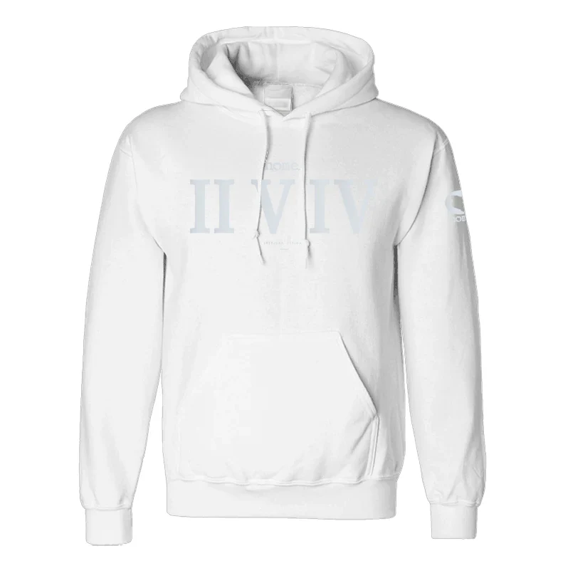 Kids Hoodie - White (Heavy Velvet Fabric)
