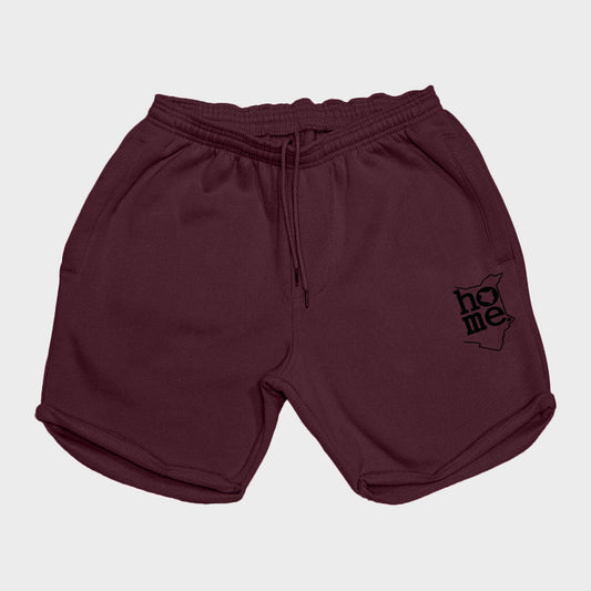 Men's Long Shorts - Maroon (Nuvetra Fabric)