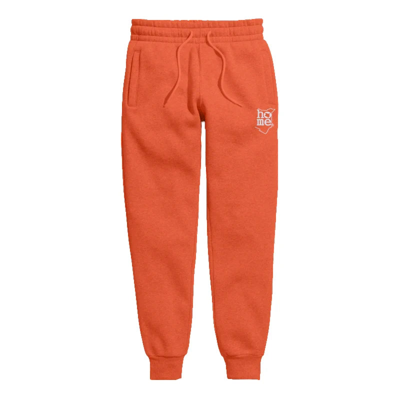 Mens Sweatpants - Orange (Heavy Velvet Fabric)