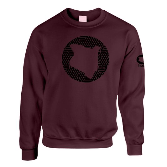 Kids Sweatshirt - Maroon (Nuvetra Fabric)